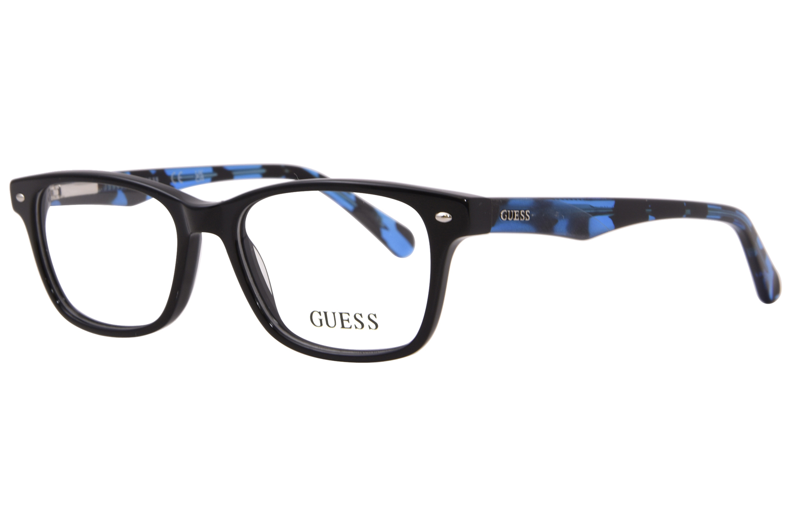 Guess GU9172 001 Eyeglasses Youth Kids Shiny Black Full Rim 48-15-135 ...