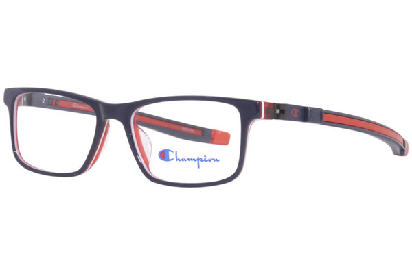 Champion Grab Eyeglasses Frame Youth Boy's Full Rim Rectangular