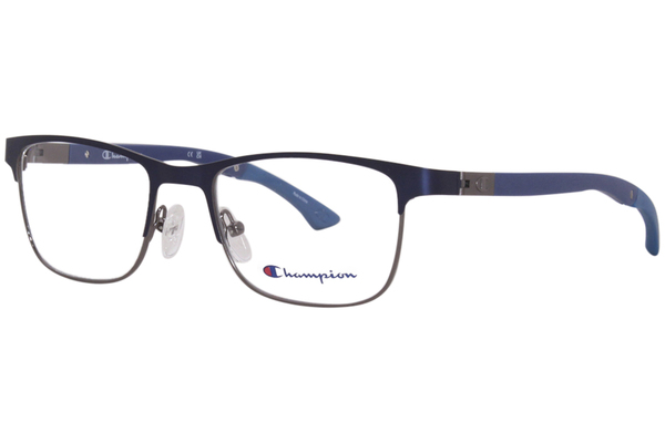 Champion Hattrick Eyeglasses Youth Boy's Full Rim Square Shape Tri-Flex