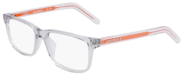 Converse CV5082Y Eyeglasses Youth Kids Boy's Full Rim Rectangle Shape