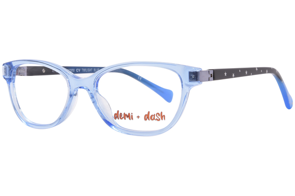  Demi + Dash Twilight Eyeglasses Youth Kids Girl's Full Rim Oval Shape 