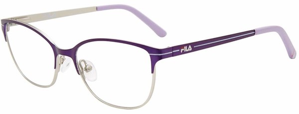 Fila VFI150 Eyeglasses Youth Kids Girl's Full Rim Butterfly Shape