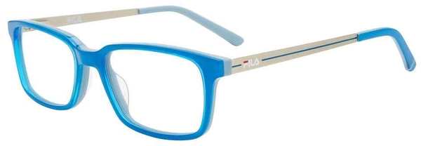  Fila VFI153 Eyeglasses Youth Kids Boy's Full Rim Square Shape 