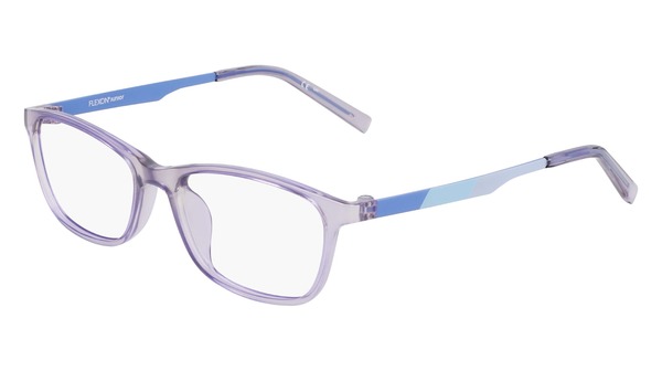  Flexon J4021 Eyeglasses Youth Kids Girl's Full Rim Rectangle Shape 