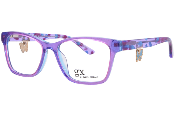  GX By Gwen Stefani GX841 Eyeglasses Youth Kids Girl's Full Rim Cat Eye 