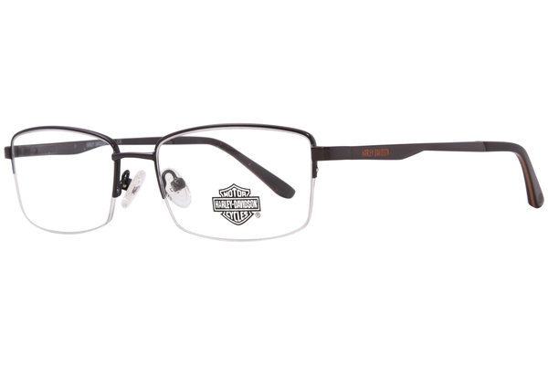 Harley Davidson HD0149T Eyeglasses Youth Kids Semi Rim Rectangle Shape