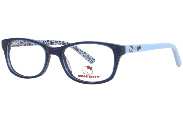 Hello Kitty HK/352-1 Eyeglasses Youth Girl's Full Rim Rectangle Shape