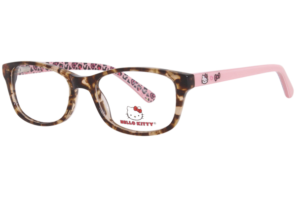 Hello Kitty HK/352-1 Eyeglasses Youth Girl's Full Rim Rectangle Shape