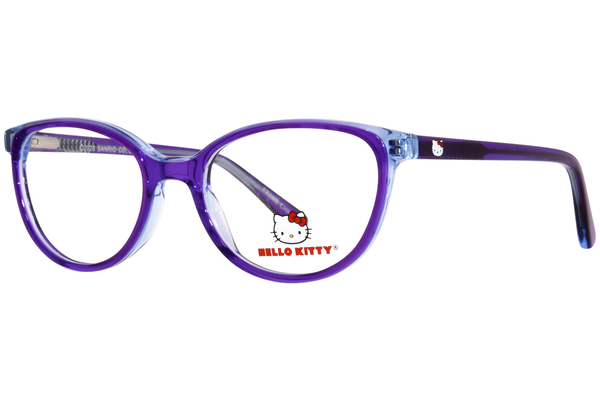 Hello Kitty HK-361 Eyeglasses Youth Girl's Full Rim Oval Shape