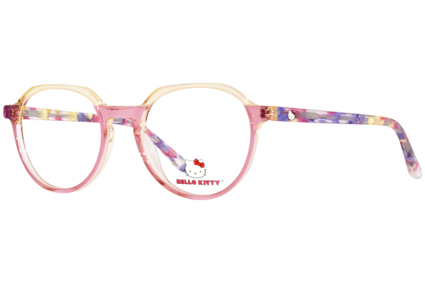  Hello Kitty HK-366 Eyeglasses Youth Girl's Full Rim Oval Shape 