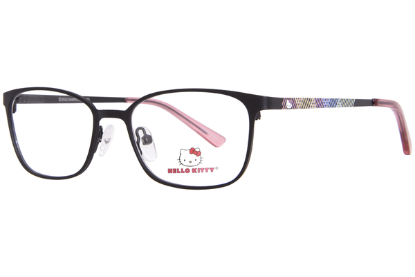  Hello Kitty HK355 Eyeglasses Youth Kids Full Rim Rectangle Shape 