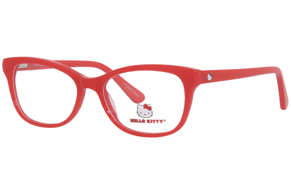  Hello Kitty HK365 Eyeglasses Youth Girl's Full Rim Cat Eye 