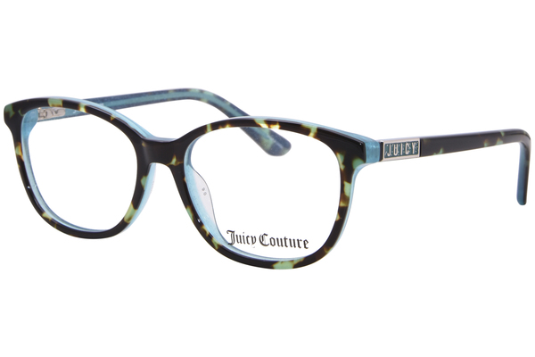  Juicy Couture JU-946 Eyeglasses Youth Kids Girl's Full Rim Square Shape 