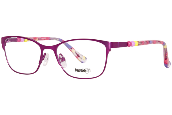 Kensie Growth Eyeglasses Youth Girl's Full Rim Rectangle Shape