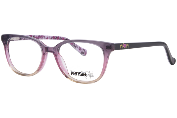  Kensie Love Eyeglasses Youth Girl's Full Rim Square Shape 