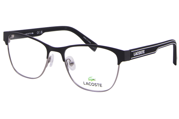 Lacoste L3112 Eyeglasses Youth Kids Girl's Full Rim Rectangle Shape