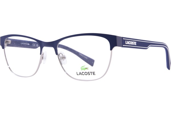 Lacoste L3112 Eyeglasses Youth Kids Girl's Full Rim Rectangle Shape