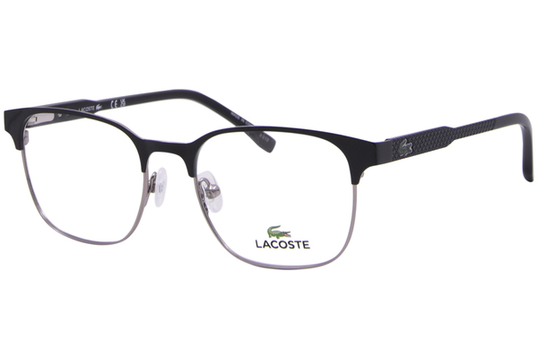  Lacoste L3113 Eyeglasses Youth Kids Boy's Full Rim Rectangle Shape 