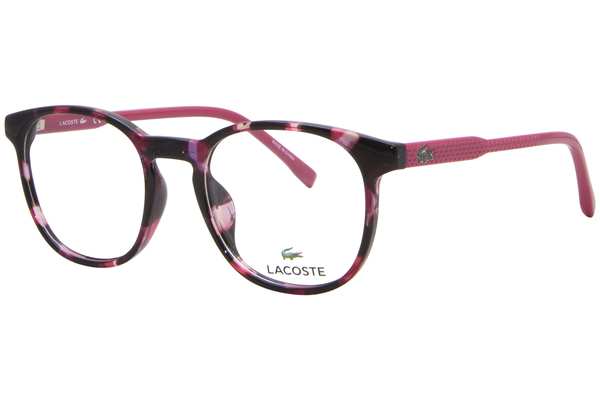 Lacoste L3632 Eyeglasses Youth Kids Full Rim Round Shape