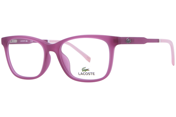 Lacoste L3648 Eyeglasses Youth Kids Girl's Full Rim Rectangle Shape