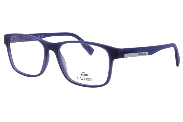 Lacoste L3649 Eyeglasses Youth Kids Boy's Full Rim Rectangle Shape