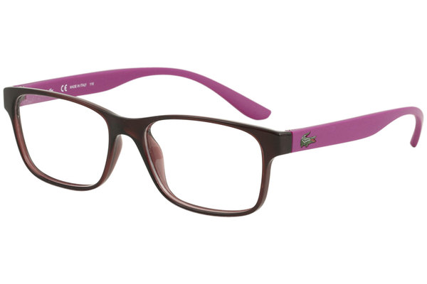 Lacoste L3804B Eyeglasses Youth Kids Full Rim Rectangle Shape