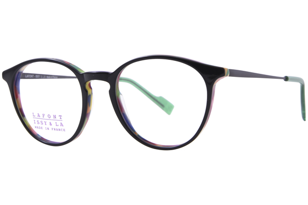  Lafont Onze Eyeglasses Youth Kids Full Rim Round Shape 