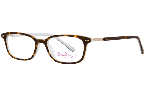 Lilly Pulitzer Gabbi Mini Eyeglasses Youth Girl's Full Rim Rectangle Shape