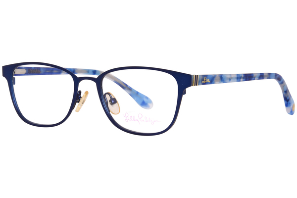 Lilly Pulitzer Imogen Eyeglasses Youth Girl's Full Rim Rectangle Shape