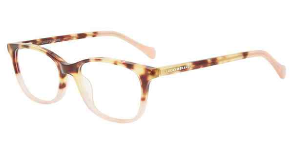 Lucky Brand D719 Eyeglasses Frame Youth Girl's Full Rim Rectangular