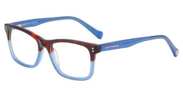 Lucky Brand D724 Eyeglasses Frame Youth Girl's Full Rim Rectangular