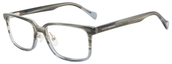 Lucky Brand D816 Eyeglasses Youth Kids Boy's Full Rim Rectangle Shape