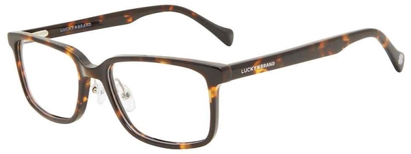 Lucky Brand D816 Eyeglasses Youth Kids Boy's Full Rim Rectangle Shape