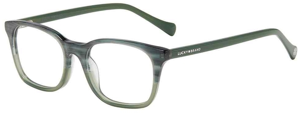 Lucky Brand D818 Eyeglasses Youth Kids Boy's Full Rim Square Shape