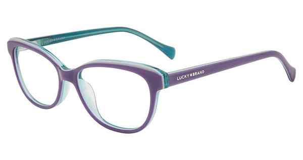 Lucky Brand VLBD725 Eyeglasses Frame Youth Girl's Full Rim Oval