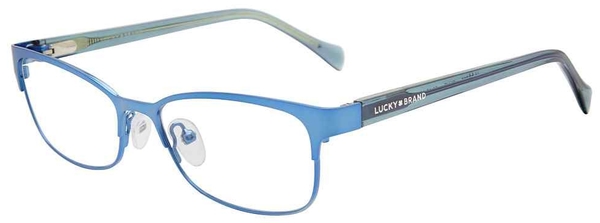 Lucky Brand VLBD728 Eyeglasses Youth Kids Girl's Full Rim Rectangle Shape