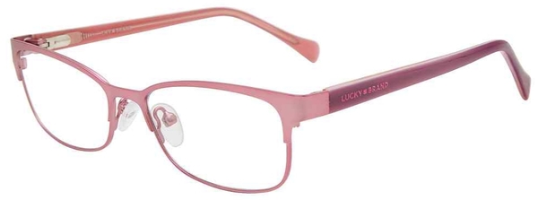 Lucky Brand VLBD728 Eyeglasses Youth Kids Girl's Full Rim Rectangle Shape