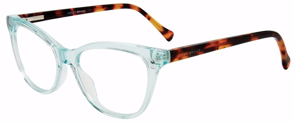 Lucky Brand VLBD729 Eyeglasses Youth Kids Girl's Full Rim Cat Eye