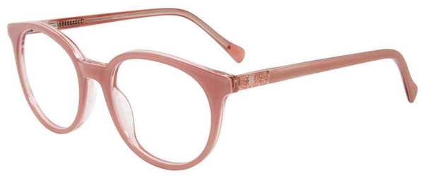 Lucky Brand VLBD731 Eyeglasses Youth Kids Girl's Full Rim Round Shape