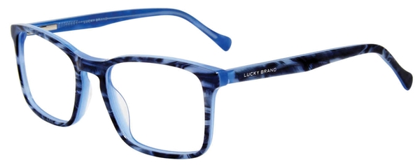  Lucky Brand VLBD828 Eyeglasses Youth Kids Boy's Full Rim Square Shape 