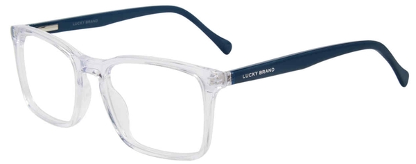 Lucky Brand VLBD828 Eyeglasses Youth Kids Boy's Full Rim Square Shape