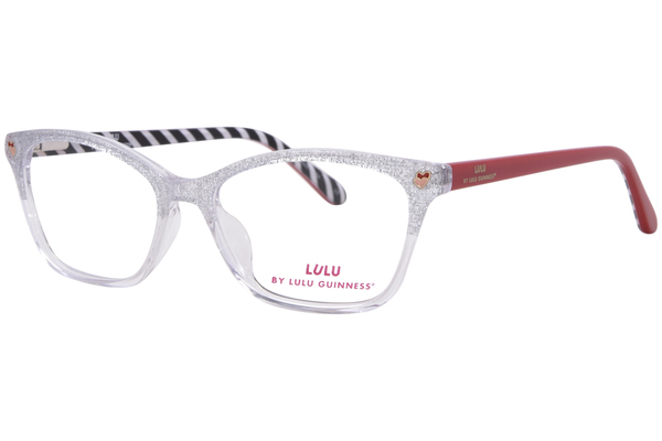  Lulu By Lulu Guinness LK039 Eyeglasses Youth Kids Girl's Full Rim Cat Eye 