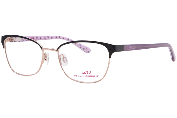  Lulu By Lulu Guinness LK042 Eyeglasses Youth Kids Girl's Full Rim Cat Eye 