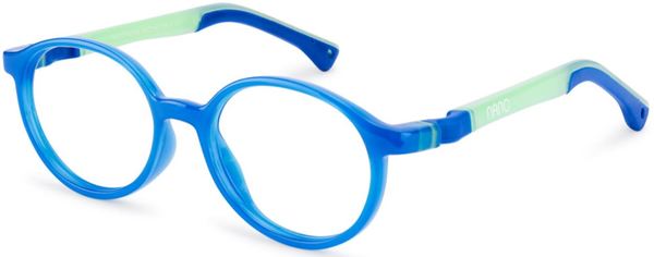 Nano Vista Flicker-Glow-3.0 NAO318 Eyeglasses Youth Kids Full Rim Round Shape