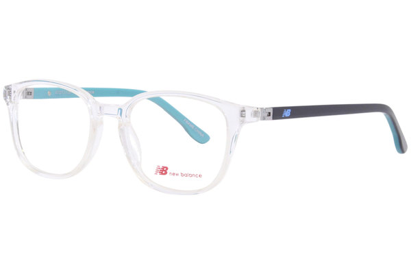 New Balance Kids NBK157 Eyeglasses Youth Boy's Full Rim Optical Frame