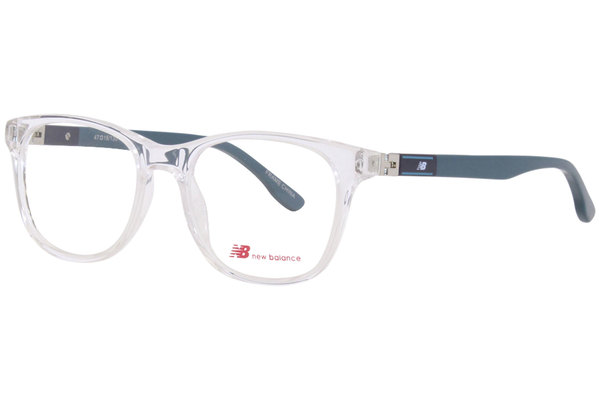 New Balance NBK161 Eyeglasses Youth Boy's Full Rim Rectangular Optical Frame