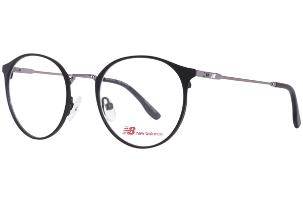 New Balance NBK163 Eyeglasses Youth Kids Boys Full Rim Round Shape