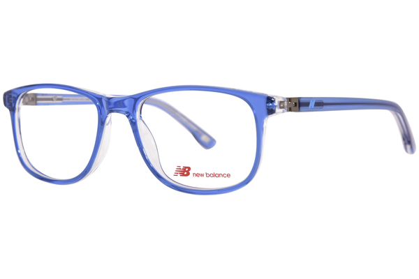  New Balance NBK170 Eyeglasses Youth Boy's Full Rim Rectangle Shape 