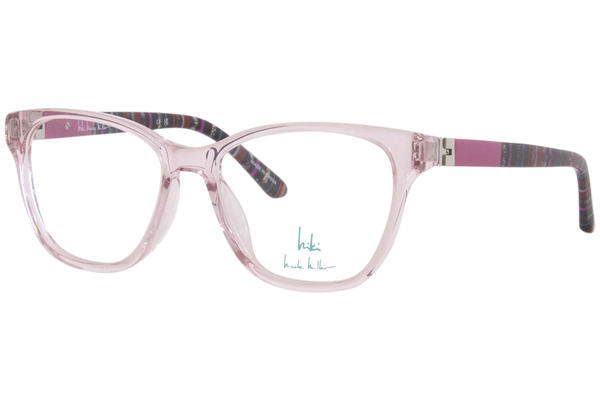  Nicole Miller Clea Eyeglasses Youth Girl's Full Rim Square Shape 