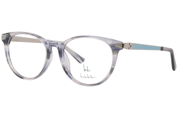 Nicole Miller Ella Eyeglasses Youth Girl's Full Rim Round Shape